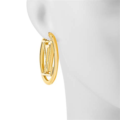 Louise Hoop GM Earrings S00 